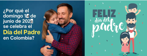 SE ADELANTA CELEBRACIÓN DEL DÍA DEL PADRE EN COLOMBIA
