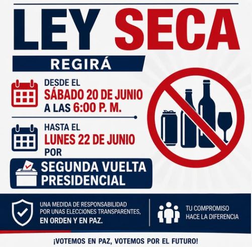 LEY SECA POR SEGUNDA VUELTA