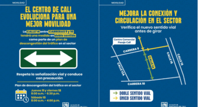PLAN PILOTO DE DOBLE SENTIDO EN EL CENTRO DE CALI